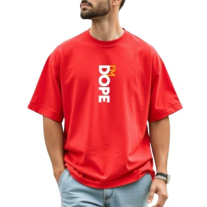 Street Style Men's Oversized Printed T-Shirt
